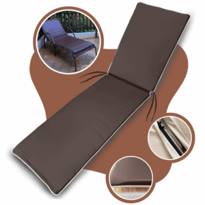 Colchonete Dupla Face Bagum - Marrom e Branco