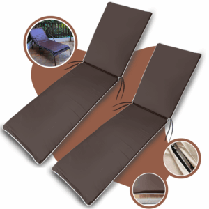 Kit 2 uni | Colchonete Dupla Face Bagum - Marrom e Branco